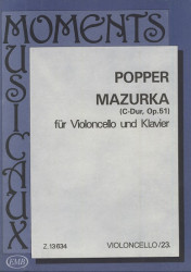 Mazurka pro violoncello a klavír
