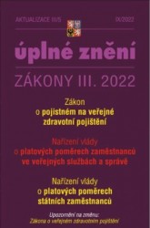 Aktualizace III/5 2022 - Pojistné na veřejné zdravotní pojištění, Platové pomě