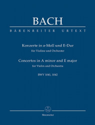 Konzerte in a Moll und E Dur für violine und O. BWV 1041,1042