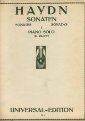 Klavírní sonáty 1 Haydn