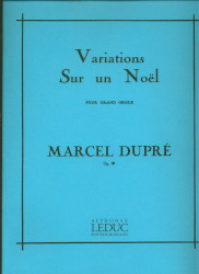 Variations Sur un Noël Dupré varhany