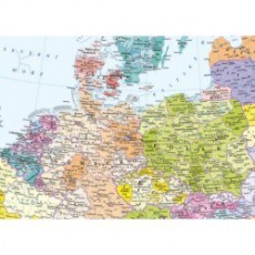 Evropa - nástěnná administrativní mapa 1:4 500 000