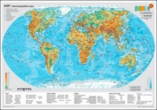 Svět - fyzická mapa / politická mapa