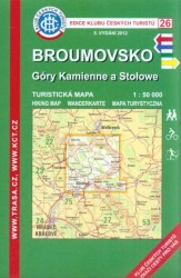 Broumovsko - Góry Kamienne a Stolowe 1:50 000