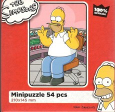 Simpsonovi - Puzzle: Homer