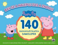 Peppa Pig - 140 znovupoužitelných samolepek