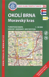 KČT 86 Okolí Brna - Moravský kras 1:50 000