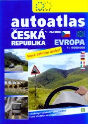 Autoatlas Česká republika 1:240 000, Evropa 1:4 000 000