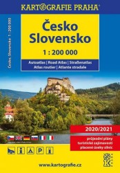 Česko/Slovensko 1:200 000 - Autoatlas 2020/2021