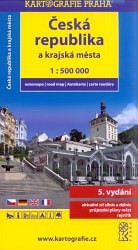 Česká republika  a krajská města 1:500 000 /1:70 000