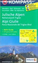 Julische Alpen 1:25 000. Nationalpark Triglav