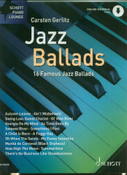 Jazz Ballads Klavír + Audio Online