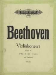 Ludwig van beethoven houslový koncert d dur op 61