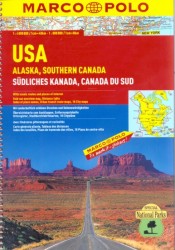 USA, Alaska, Southern Canada 1:4 000 000