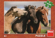 Barevní koně - Puzzle (300XL dílků)