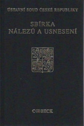 Sbírka nálezů a usnesení ÚS ČR, svazek 89