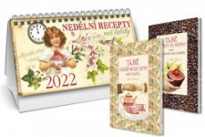 Kalendář 2022 - Nedělní recepty naší babičky + Tajné recepty na muffiny + Tajn
