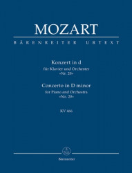 Konzert in D Für Klavier und Orchester Nr. 20 KV 466