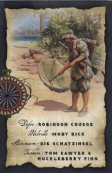 Robinson Crusoe - Moby Dick - Die Schatzinsel - Tom Sawyer & Huckleberry Finn
