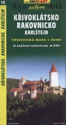 Křivoklátsko - Rakovnicko - Karlštejn 1:50 000