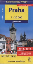 Praha - příruční plán města 1: 20 000