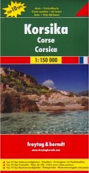 Korsika - Auto + Freizeitkarte 1 : 150 000