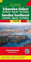 Švédsko - jihovýchod 1:250 000