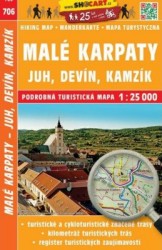 Malé Karpaty - Juh, Devín, Kamzík 1:25 000