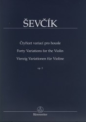 Čtyřicet variací pro housle Op. 3