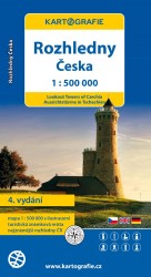 Rozhledny Česka – 1 : 500 000