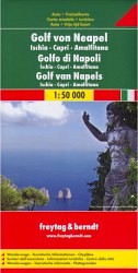 Golf von Neapel - Auto + Freizeitkarte 1 : 50 000