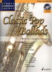 Classic Pop Ballads + CD Tenor saxopphone
