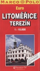 Litoměřice, Terezín, plán města 1 : 10 000