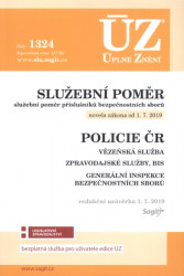 Služební poměr. Policie ČR (ÚZ č. 1324)