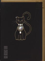 Jewel Cat - přání (M039)