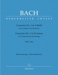 Concerto Nr. I in d-Moll für Cembalo und Streicher BWV 1052