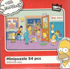 Simpsonovi - Puzzle: Škola