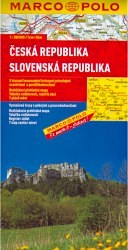 Česká republika. Slovenská republika 1:300 000