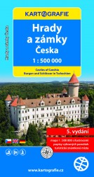 Hrady a zámky Česka – 1 : 500 000