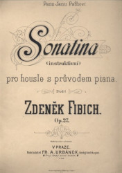 Sonatina, op. 27 housle a klavír