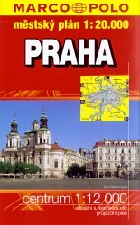 Praha, knižní plán 1:20 000