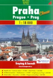 Praha classic 1:18 000