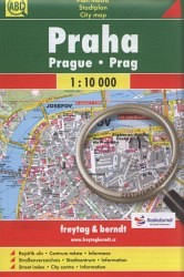 Praha - městský plán 1:10 000