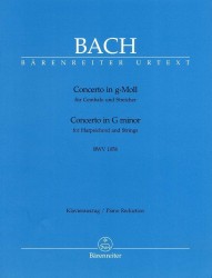 Concerto in g-Moll für Cembalo und Streicher BWV 1058