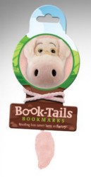 Book-Tails Bookmarks - Záložka do knihy - plyšová zvířátka (prasátko)