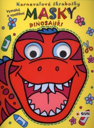Karnevalové škrabošky - Masky: Dinosauři