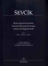 Škola smyčcové techniky Op. 2 Sešit 3