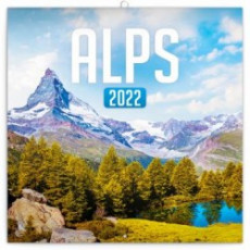 Kalendář 2022 poznámkový - Alpy