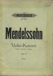 Houslový koncert E moll op. 64 Mendelssohn