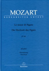Le Nozze di Figaro KV 492 Figarova svatba klavírní výtah